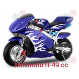 Minimoto R 49cc Blu