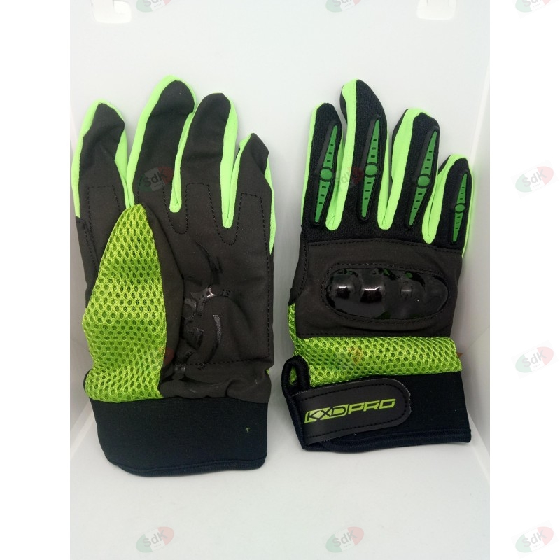 Guanti minicross KXD Green Guanti minicross KXD Green