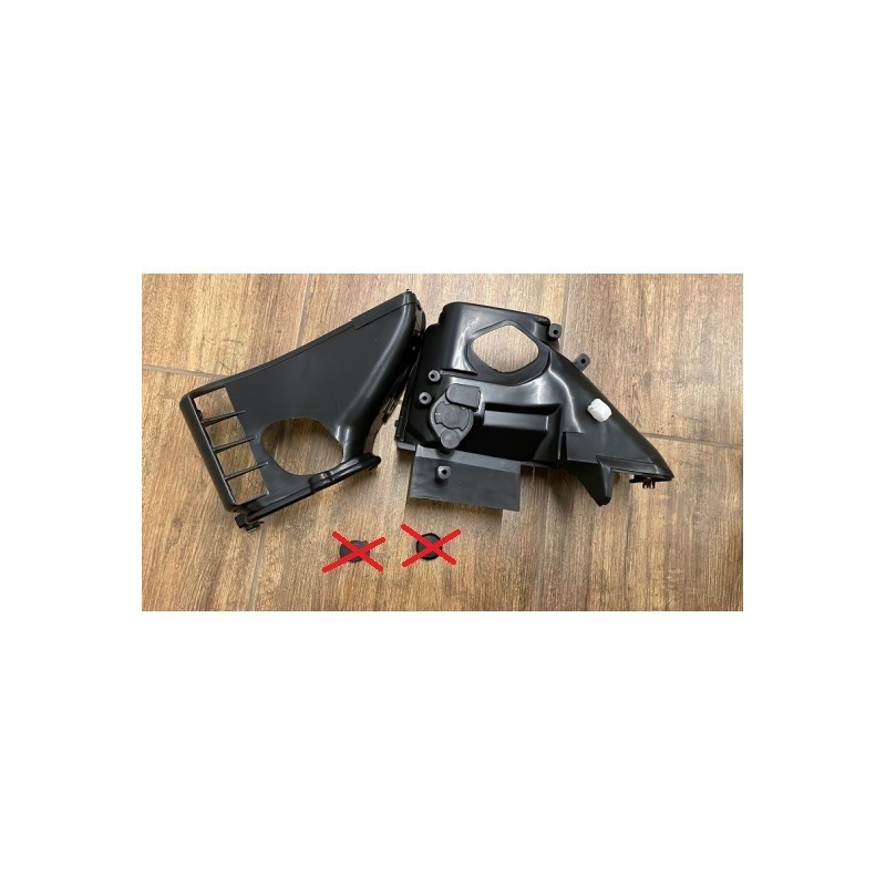 COPRI VENTOLA IN PLASTICA RAFFREDAMENTO AD ARIA BLOCCO MOTORE AU180 180cc GY6