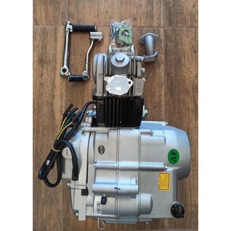 BLOCCO MOTORE 90CC YX AVVIAMENTO ELETTRICO E A PEDALINA SEMIAUTOMATICO 4 marce SENZA FRIZIONE PIT BIKE KAYO TS90