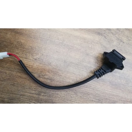 SPINOTTO CARICA BATTERIE CABLAGGIO CON CHIUSURA A MOLLA - bici elettrica scooter sky II tipo z-tech