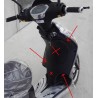 PLASTICA NERA ANTERIORE RETRO SCUDO - bici elettrica scooter sky II tipo z-tech