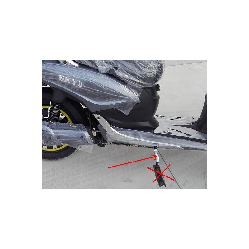 COPPIA PEDALI ESCLUSO POGGIAPIEDI - bici elettrica scooter sky II tipo z-tech