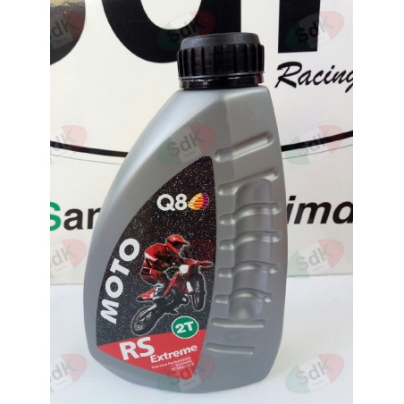 Olio miscela Q8 2T 100% sintetico minimoto